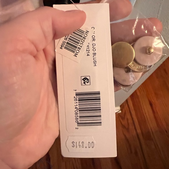 NWT French Connection XL Blush trench coat with cinch belt - Picture 4 of 4